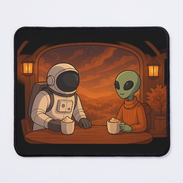 Item preview, Cozy UFO Autumn Ride designed and sold by HEERMANArt.