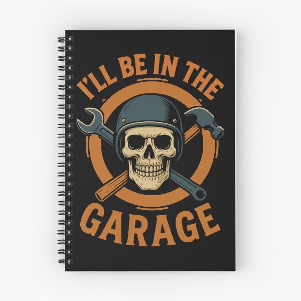 Item preview, I'll Be In The Garage Mechanic Funny Saying designed and sold by LuminOrb.