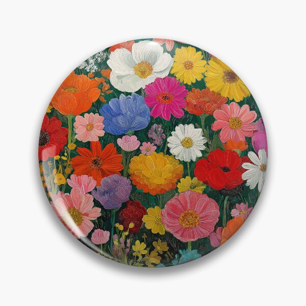 Item preview, Colorful floral flowers pattern designed and sold by TaverneKuna.
