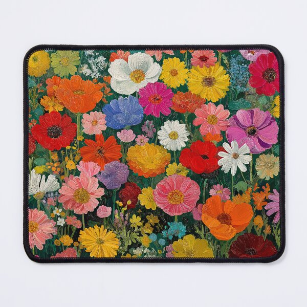 Item preview, Colorful floral flowers pattern designed and sold by TaverneKuna.