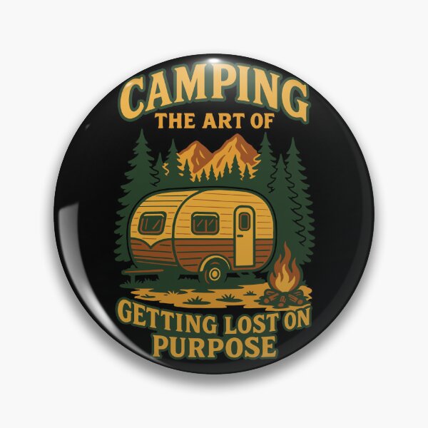 Item preview, Camping The Art Of Getting Lost On Purpose designed and sold by LuminOrb.