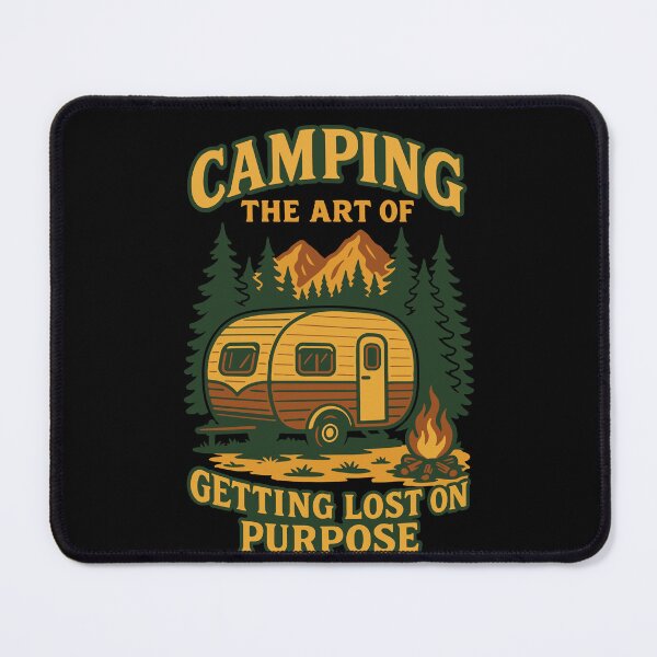 Item preview, Camping The Art Of Getting Lost On Purpose designed and sold by LuminOrb.