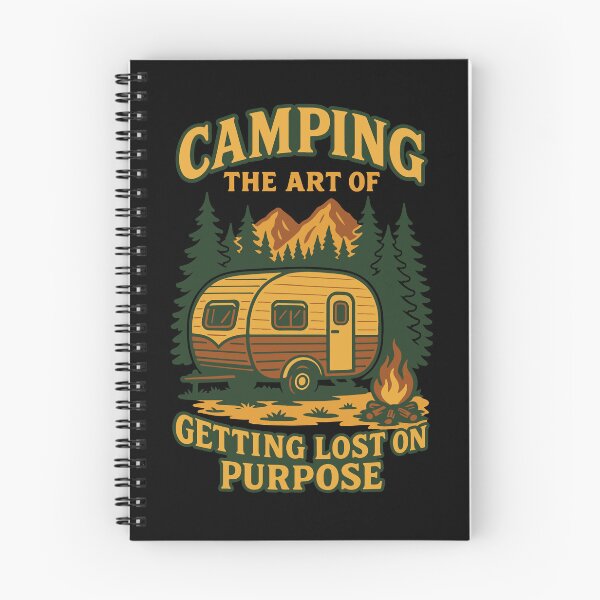 Item preview, Camping The Art Of Getting Lost On Purpose designed and sold by LuminOrb.