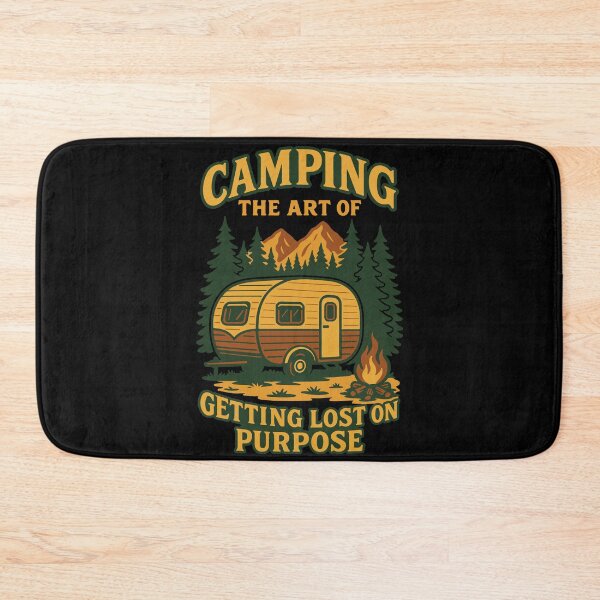 Item preview, Camping The Art Of Getting Lost On Purpose designed and sold by LuminOrb.