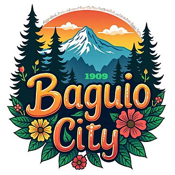 Baguio City Sticker for Sale by nhk999 Redbubble