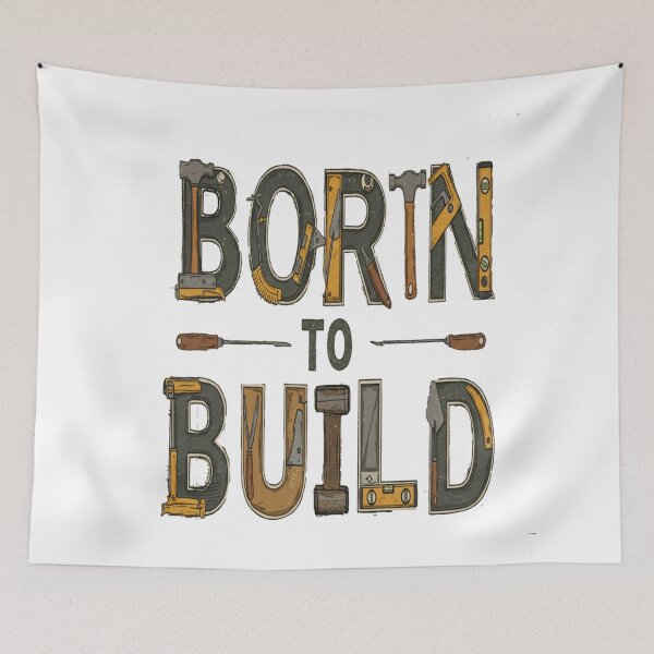 Item preview, Born to Build designed and sold by KHustle.