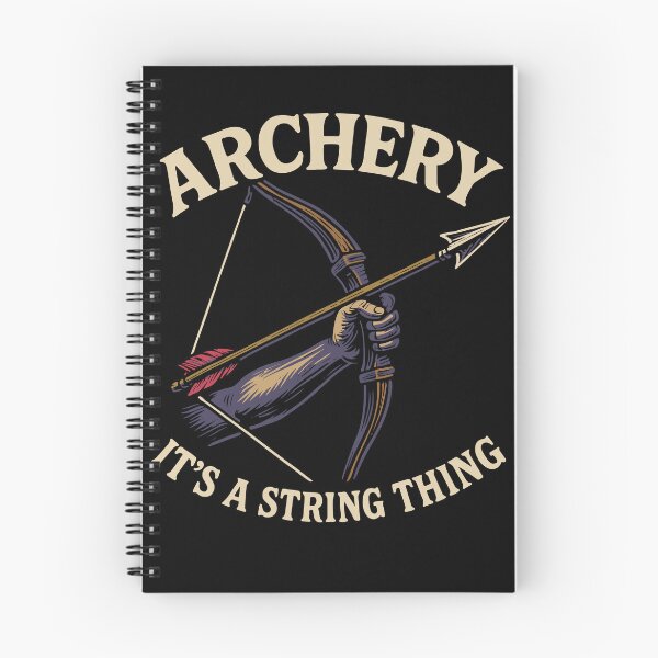 Item preview, Funny Archery It's A String Thing Bow Archer designed and sold by LuminOrb.