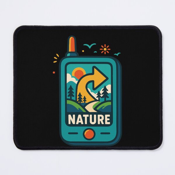 Item preview, Nature Adventure Camper Hiking Funny Camp Van designed and sold by LuminOrb.