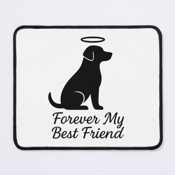 Item preview, Forever My Best Friend – Dog Memorial Silhouette designed and sold by Dragonfly-10.