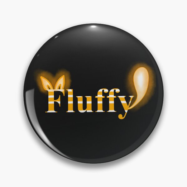 Item preview, Fluffy” letter design designed and sold by nongsao4.