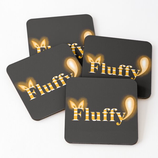 Item preview, Fluffy” letter design designed and sold by nongsao4.