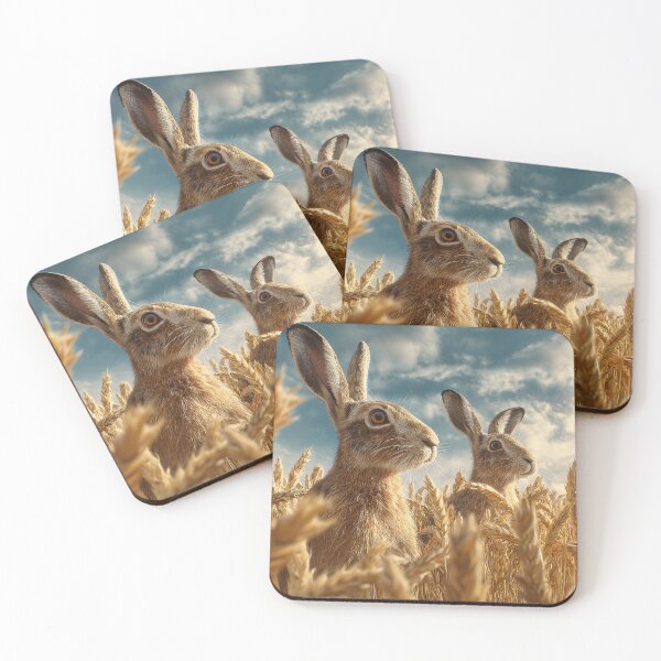 Item preview, Hare's in a corn field designed and sold by sheptonian.