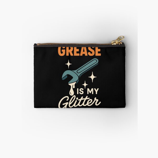 Item preview, Grease Is My Glitter Garage Mechanic Saying designed and sold by LuminOrb.