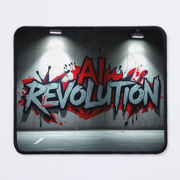 Item preview, AI REVOLUTION designed and sold by HappyPrintCo.