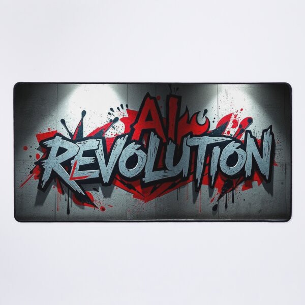 Item preview, AI REVOLUTION designed and sold by HappyPrintCo.