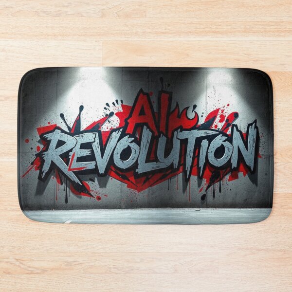 Item preview, AI REVOLUTION designed and sold by HappyPrintCo.