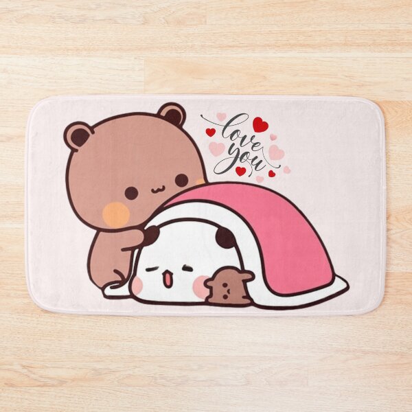 Item preview, Dudu Hugging Bubu That Under The Blanket Cuz She Sick Panda And Brownie Bear True Love Couple 2026 designed and sold by BlueSkylineArts.