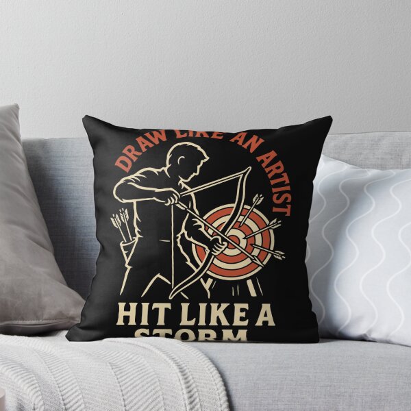 Item preview, Draw Like An Artist Hit Like A Storm Archer designed and sold by LuminOrb.