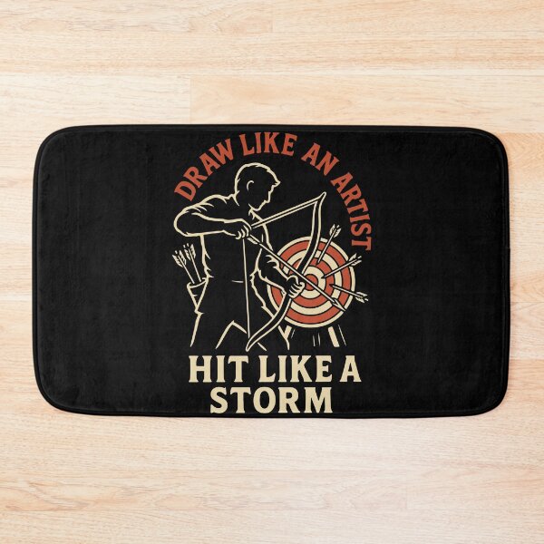 Item preview, Draw Like An Artist Hit Like A Storm Archer designed and sold by LuminOrb.