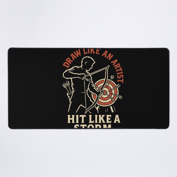 Item preview, Draw Like An Artist Hit Like A Storm Archer designed and sold by LuminOrb.