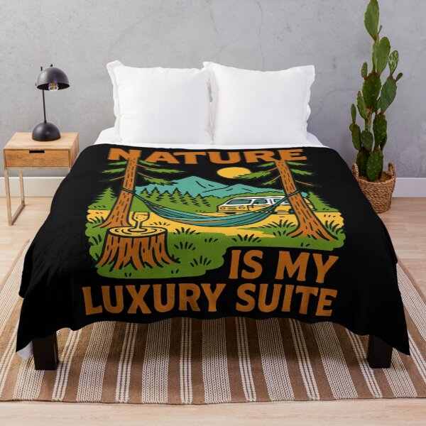 Item preview, Nature Is My Luxury Suite Camping Van designed and sold by LuminOrb.