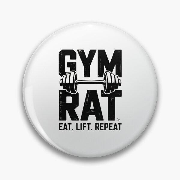 Item preview,  Gym Rat Eat Lift Repeat Vintage Weightlifting T-Shirt Design designed and sold by Enea Kelo.