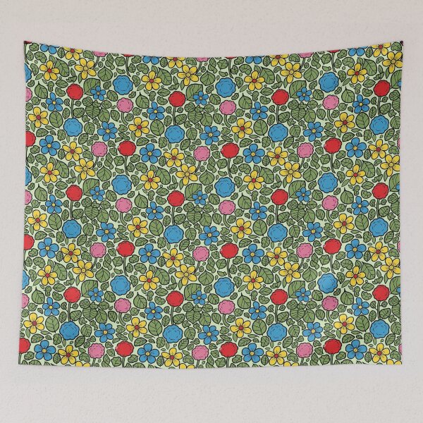 Item preview, Retro Folk Garden designed and sold by Lov Verman.