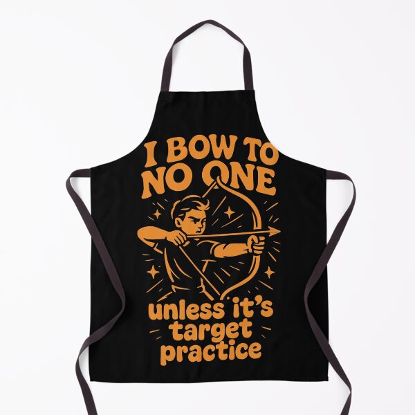 Item preview, I Bow To No One Unless It's Target Practice designed and sold by LuminOrb.