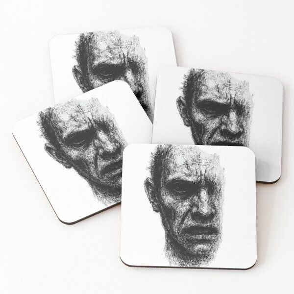 Item preview,  Charcoal-Style Abstract Head Silhouette designed and sold by optimusprime39.