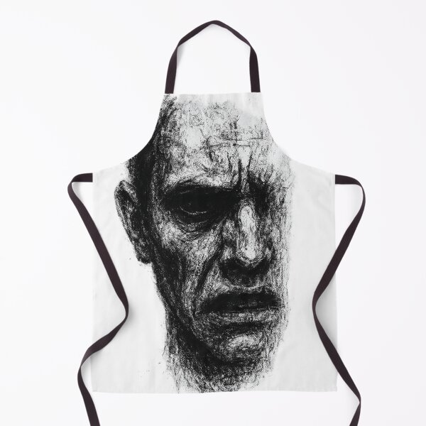 Item preview, Charcoal-Style Abstract Head Silhouette designed and sold by optimusprime39.