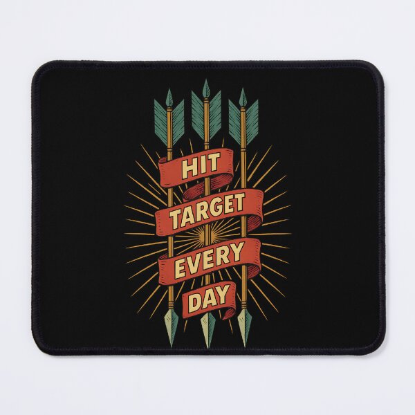 Item preview, Hit Target Every Day Archery Bow Archer arrow designed and sold by LuminOrb.