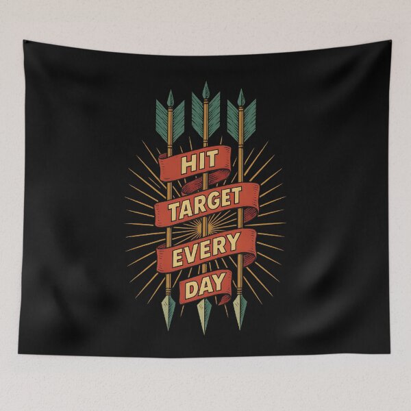 Item preview, Hit Target Every Day Archery Bow Archer arrow designed and sold by LuminOrb.