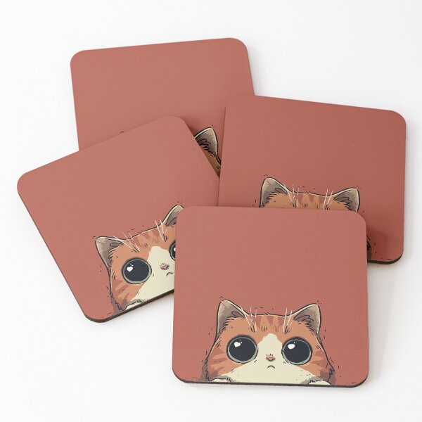 Item preview, Cute cat poking out from the bottom designed and sold by TaverneKuna.