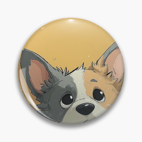 Item preview, Corgi poking his head out designed and sold by TaverneKuna.