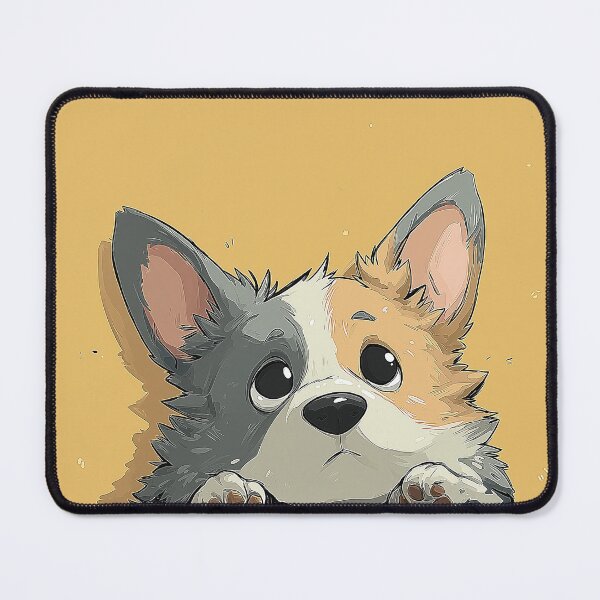 Item preview, Corgi poking his head out designed and sold by TaverneKuna.