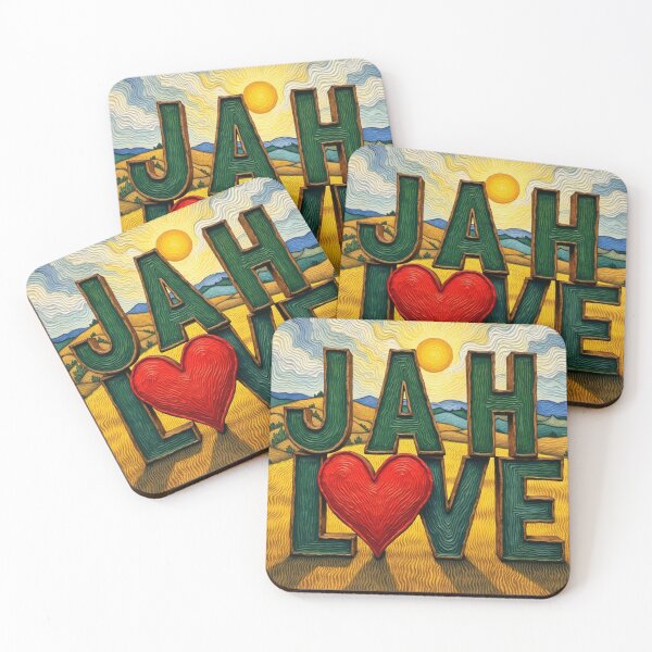 Item preview, Reggae & Rasta Canvas – Jah Love, Lost in Music & Island Vibes Art” designed and sold by TheDesignDen52.