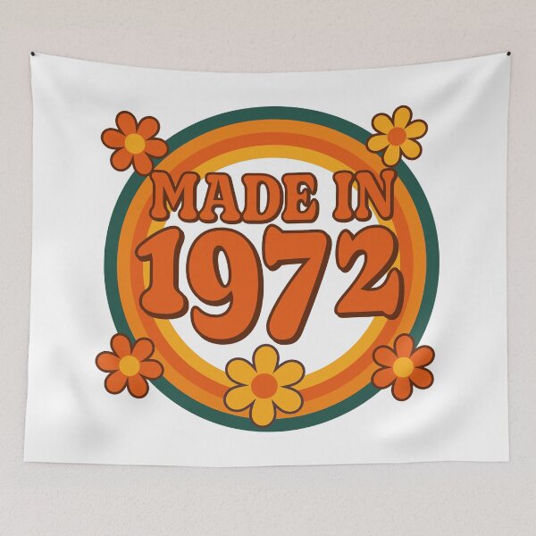 Item preview, Retro 72s Birthday Design designed and sold by Drevorezkin.