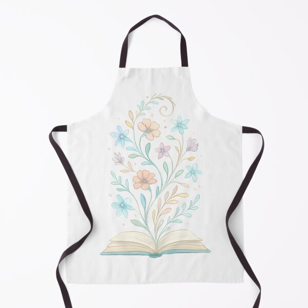 Item preview, Blooming Book | Whimsical Floral Watercolor Art designed and sold by Moon--ink.