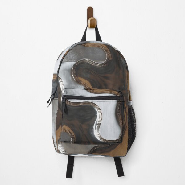 Item preview, Y2K Silver Liquid Pattern | Futuristic Chrome Glossy 2 designed and sold by Velvetcosmonova.