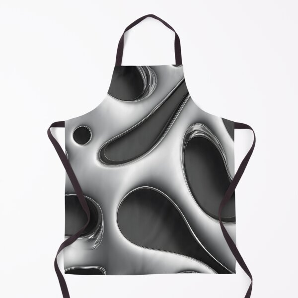 Item preview, Y2K Silver Liquid Pattern | Futuristic Chrome Glossy 3 designed and sold by Velvetcosmonova.