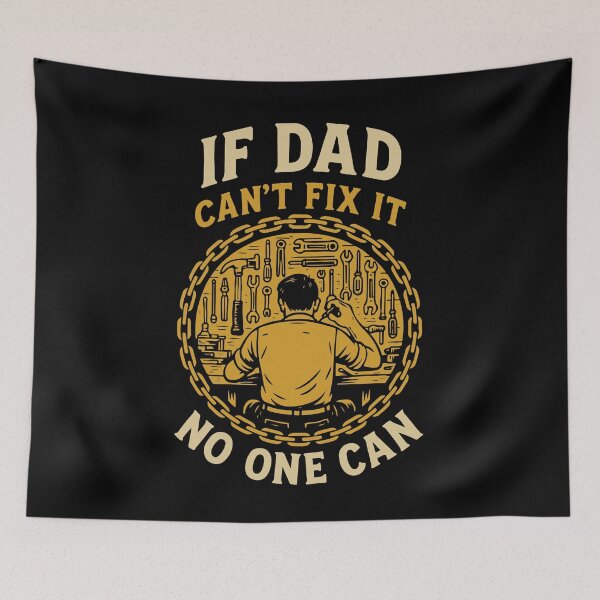 Item preview, If Dad Can't Fix It No One Can Mechanic Funny designed and sold by LuminOrb.