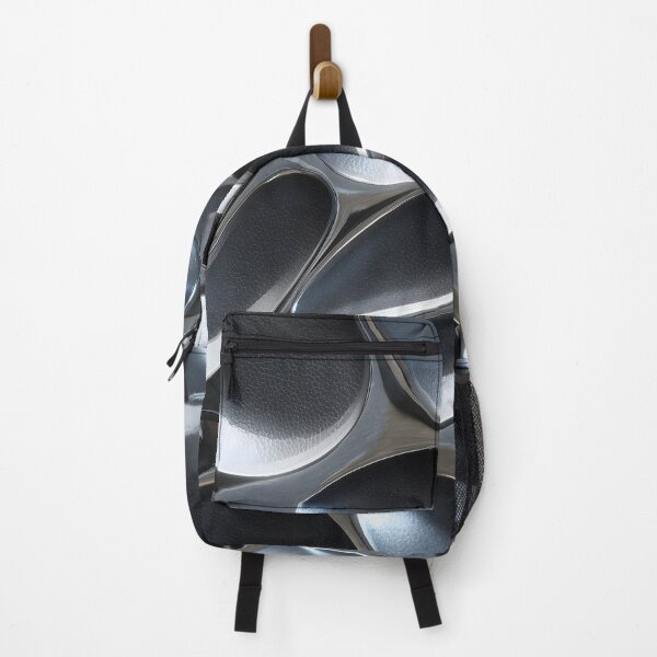 Item preview, Y2K Silver Liquid Pattern | Futuristic Chrome Glossy 4 designed and sold by Velvetcosmonova.