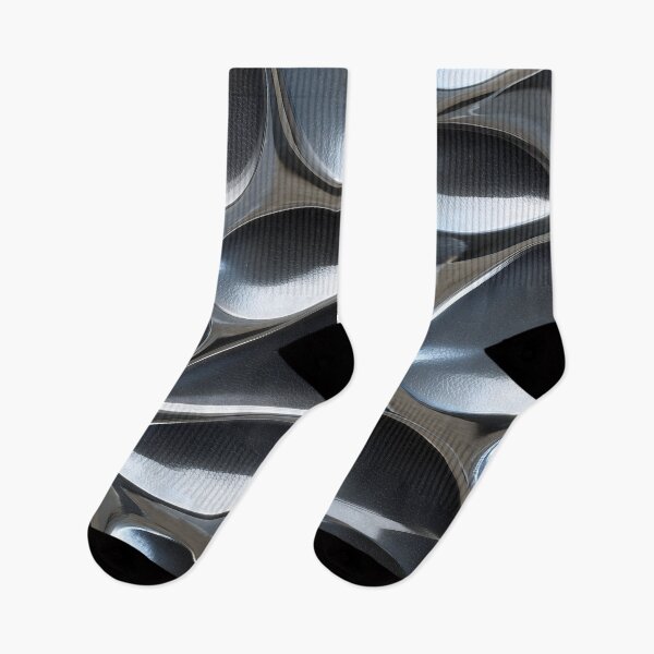 Item preview, Y2K Silver Liquid Pattern | Futuristic Chrome Glossy 4 designed and sold by Velvetcosmonova.