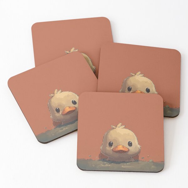 Item preview, Duck poking his head out designed and sold by TaverneKuna.