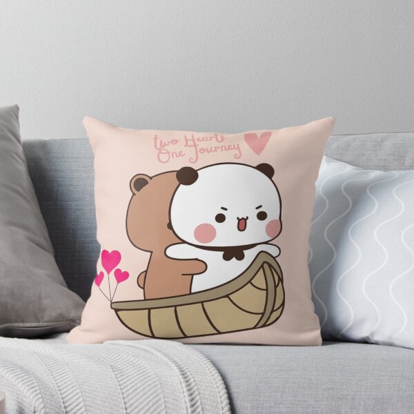 Item preview, Two Hearts One Journey Bubu Dudu On Ship Together Hugging Panda And Brownie Bear True Love Couple 2026 designed and sold by BlueSkylineArts.