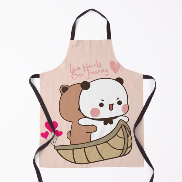 Item preview, Two Hearts One Journey Bubu Dudu On Ship Together Hugging Panda And Brownie Bear True Love Couple 2026 designed and sold by BlueSkylineArts.