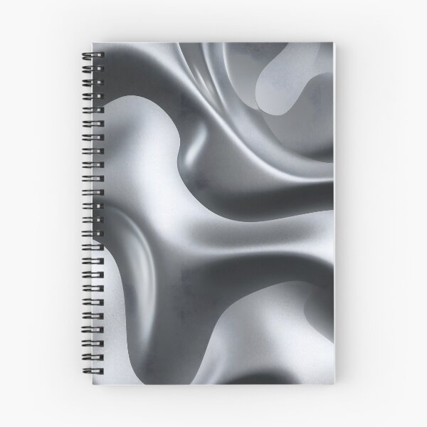 Item preview, Y2K Silver Liquid Pattern | Futuristic Chrome Glossy 8 designed and sold by Velvetcosmonova.