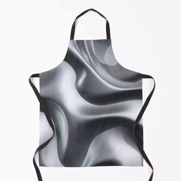 Item preview, Y2K Silver Liquid Pattern | Futuristic Chrome Glossy 8 designed and sold by Velvetcosmonova.