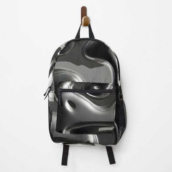Item preview, Y2K Silver Liquid Pattern | Futuristic Chrome Glossy 9 designed and sold by Velvetcosmonova.