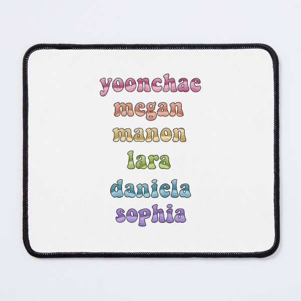 Item preview, Katseye Members Text designed and sold by maureenpollock.